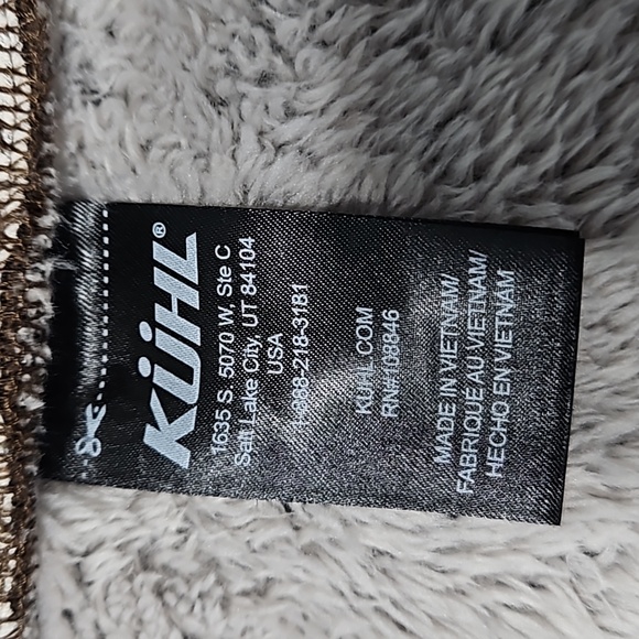 Kühl Flight Vest Sherpa Hooded Stone Size XL EUC - Picture 4 of 5